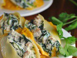 Butternut Squash and Sausage-Stuffed Shells