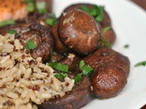 Buttery Garlic Mushrooms