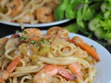 Cajun Shrimp Linguine + Weekly Menu