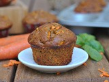 Carrot Almond Butter Muffins