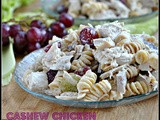 Cashew Chicken and Pasta Salad