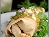 Chicken Enchiladas with Poblano Sauce + Weekly Menu