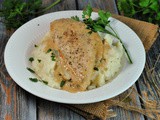 Chicken with Creamy Dijon Sauce and Mashed Potatoes