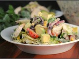 Chipotle Chicken Taco Salad + Weekly Menu