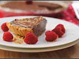 Chocolate Raspberry Tofu Pie