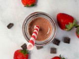 Chocolate Strawberry Banana Smoothie