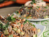 Chopped Chicken Sesame Noodle Bowls + Weekly Menu