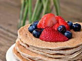 Cinnamon Whole Grain Power Pancakes