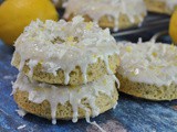 Coconut Lemon Poppyseed Glazed Baked Donuts + Weekly Menu