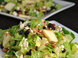 Cranberry Bacon Bleu Salad + Weekly Menu