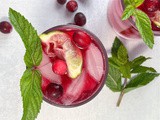 Cranberry Gin Mule Cocktail