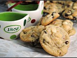 Cranberry White Chocolate Chip Cookies + Weekly Menu