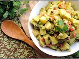 Creamy Avocado Potato Salad {vegan}