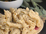 Creamy Cauliflower Alfredo Pasta + Weekly Menu