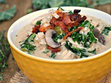 Creamy Chicken and Wild Rice Soup + Weekly Menu