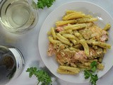 Creamy Salmon Pesto Pasta + Weekly Menu