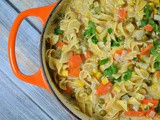 Creamy Veggies and Noodles