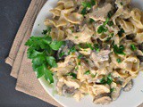 Crock Pot Chicken Stroganoff