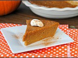 Crustless Pumpkin Pie