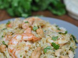 Curried Shrimp Biryani