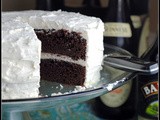 Dark Chocolate Guinness Cake with Bailey’s Buttercream {Happy Birthday, Mom!}