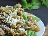 Easy & Cheap(er) Basil Pesto + Weekly Menu