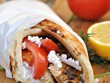 Easy Chicken Gyros with Tzatziki Sauce