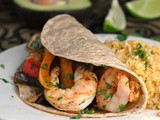 Easy Sheet Pan Shrimp Fajitas