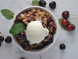 Extra Cherry Crisp + Weekly Menu