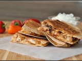 Fajita Chicken and Vegetable Quesadillas