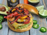 Fajita Chicken Burgers