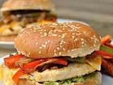 Fajita Chicken Burgers