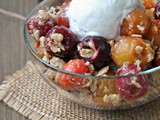 Gluten-Free Cherry Crumble + Weekly Menu