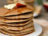 Gluten-Free Oatmeal Apple Blender Pancakes