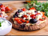 Greek Pita Pizzas