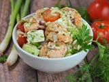 Greek-Style Shrimp Orzo Pasta Salad