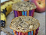 Healthy Banana Oat Muffins