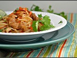 Hoisin Pork with Rice Noodles