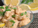 Honey Lemon Chicken + Weekly Menu