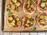 Individual Cubano Naan Pizzas