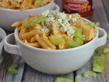 Instant Pot Buffalo Chicken Pasta + Weekly Menu