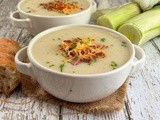 Instant Pot Creamy Potato Leek Soup