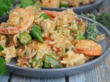 Instant Pot Jambalaya with Sausage, Chicken, and Shrimp