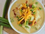 Instant Pot Loaded Potato Soup