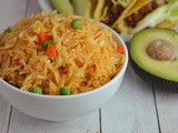 Instant Pot Mexican Rice + Weekly Menu