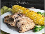 Jalapeño-Buttermilk Brined Grilled Chicken + Weekly Menu & Chili Contest Info