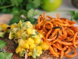 Jamaican Jerk Salmon with Fresh Mango Salsa (Whole30) + Weekly Menu