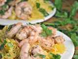 Jerk Shrimp with Pineapple Rice + Weekly Menu