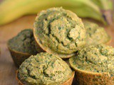 Kale-Banana Toddler Muffins