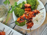 Korean Chicken Skewers + Weekly Menu